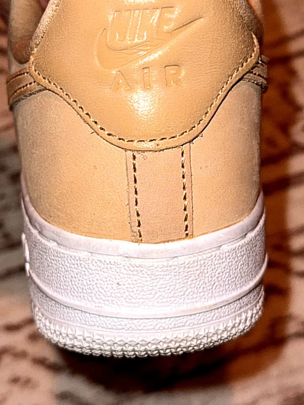 Nike Low-Top Sneakers in Tan/White - Picture 14 of 15